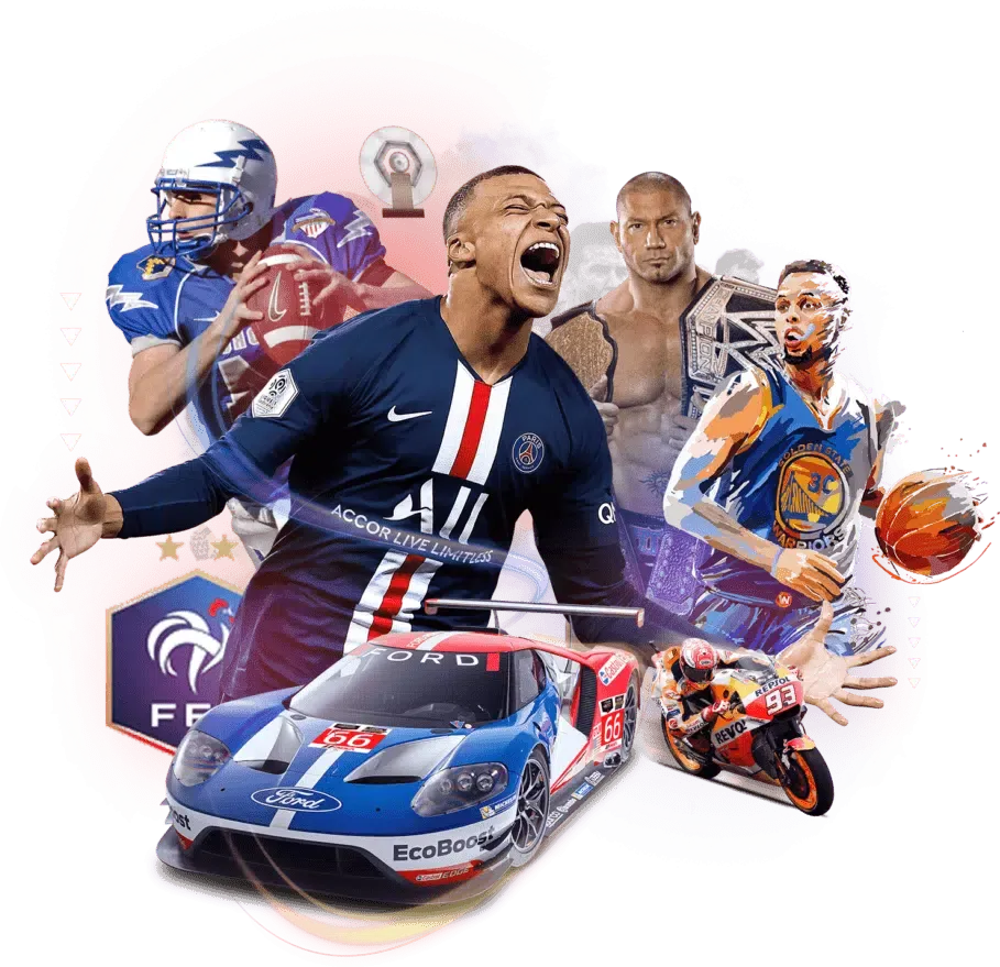 Live sports streaming with DEIPTV – football players in action